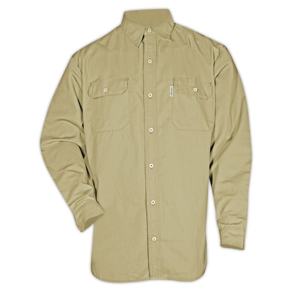 DualHazard 70 Oz FR 8812 Khaki Work Shirt